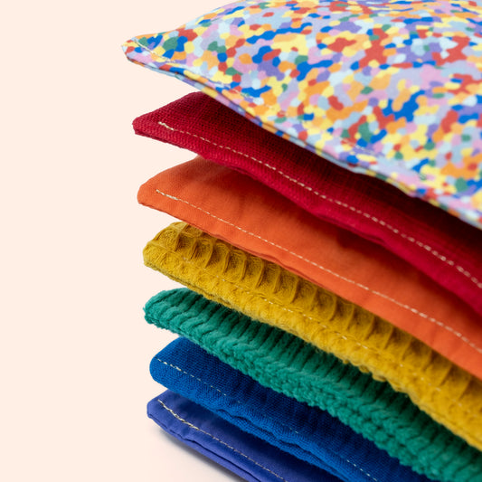 Duurzaam speelgoed Stapelstein pittenzakjes