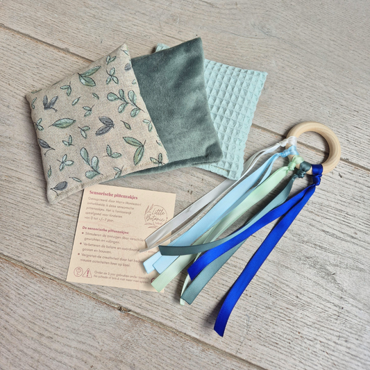 Kraamcadeau met duurzaam speelgoed - Groen