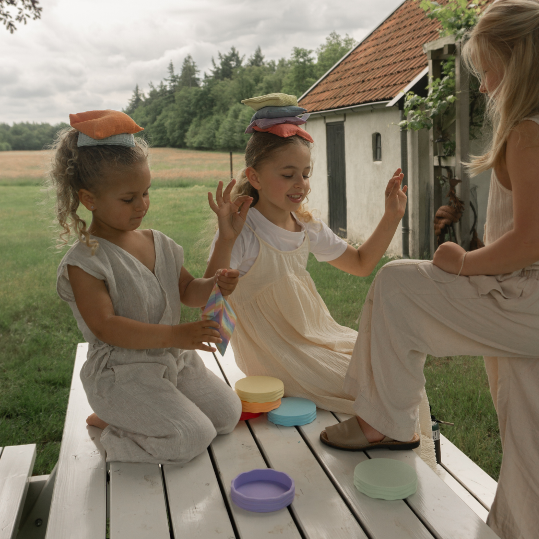 Sensory Balloon Ball & Bean Bag Set - Pastel