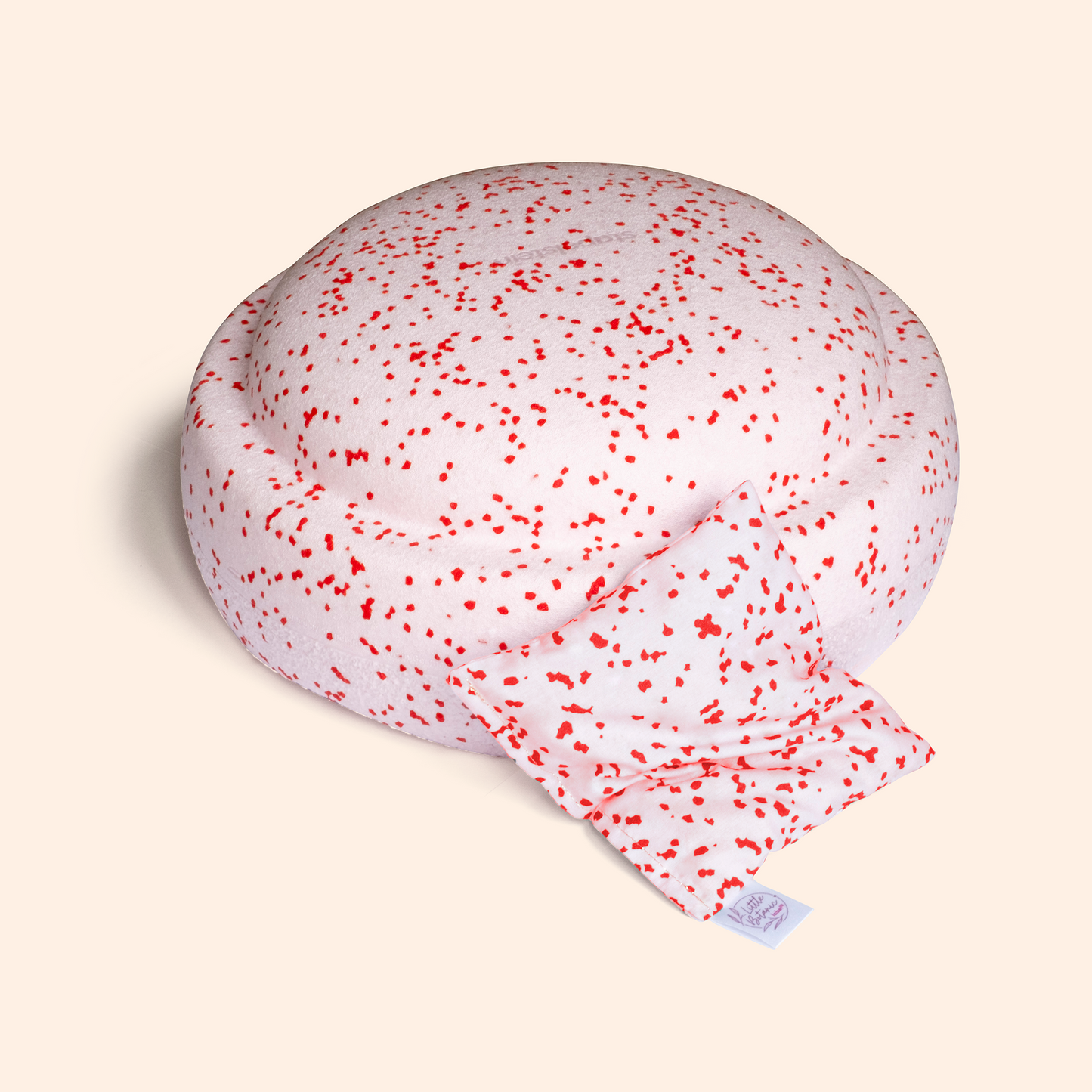 Sensorische pittenzakjes - Confetti's Red, Blush & Darkgreen Christmas special - 6 stuks