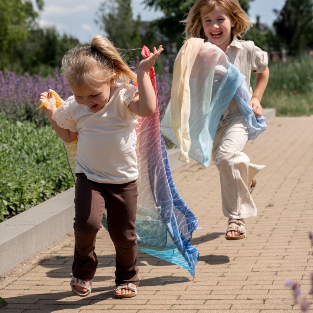 Playcycle speeldoek groot - 95cm - Ombre Pastel
