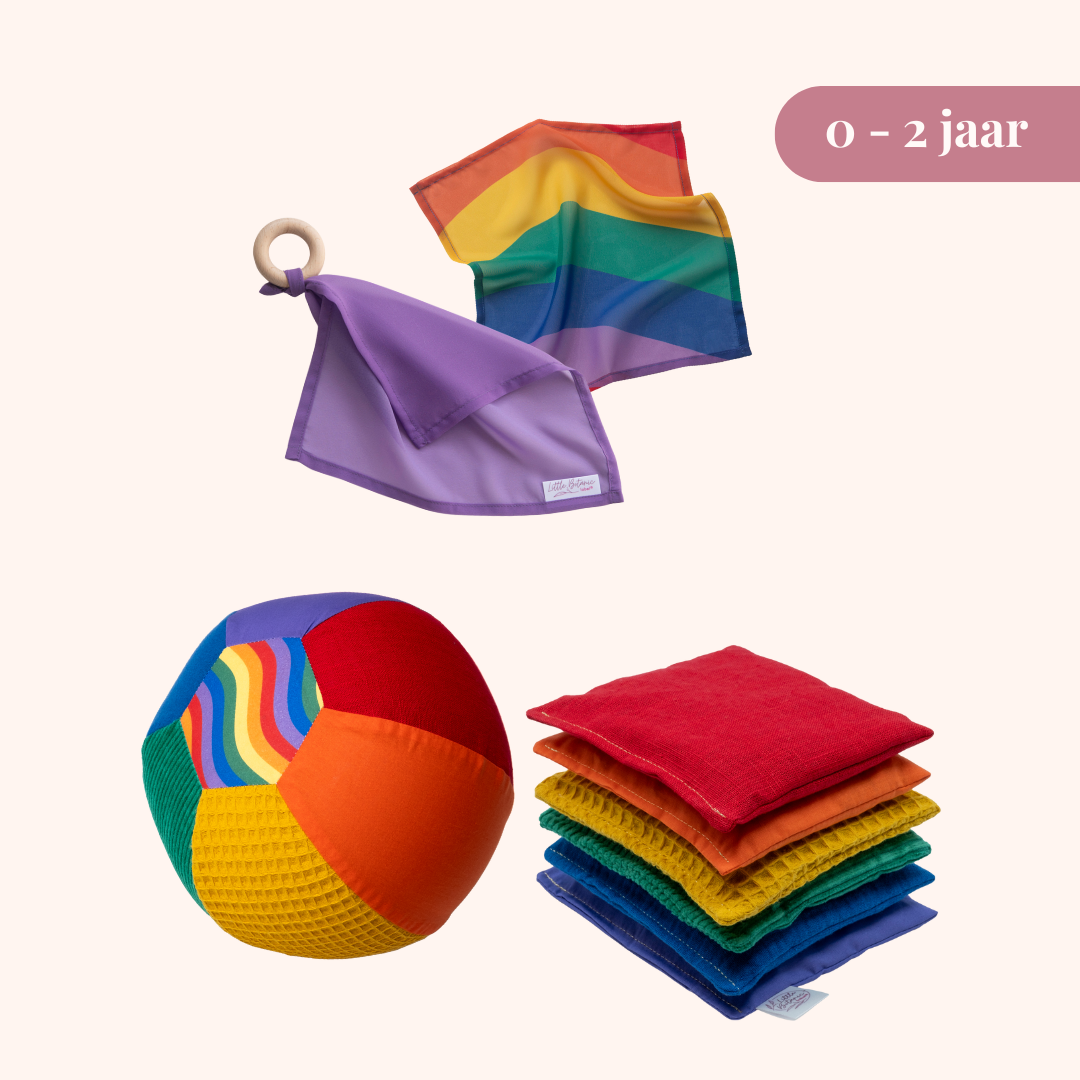Botanoc Label Open-ended baby toy set (0–2 years) | Rainbow – Little Botanic Label ...