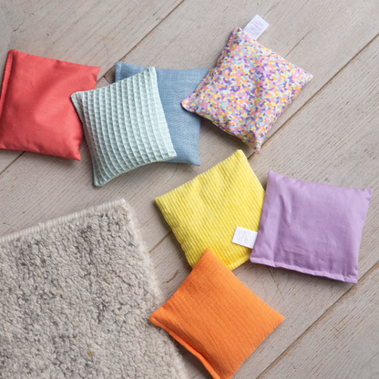 Pastel pittenzakjes speelgoed