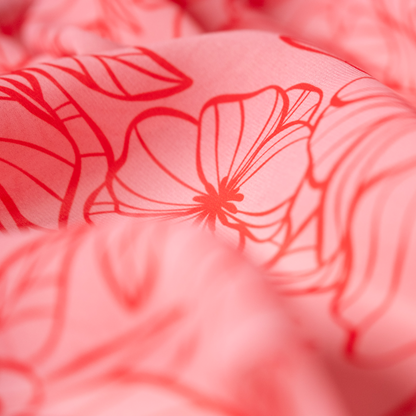 Playcycle speeldoek groot - 95cm - Botanicals Lichtrood