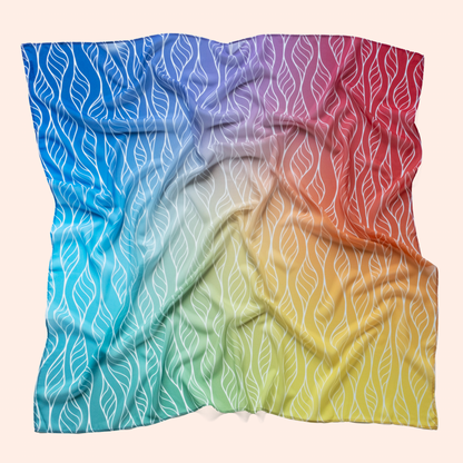 Playcycle speeldoek groot - 95cm - Ombre Rainbow
