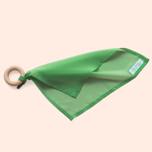 Playcycle play cloth small - 30cm - with wooden ring - lilac