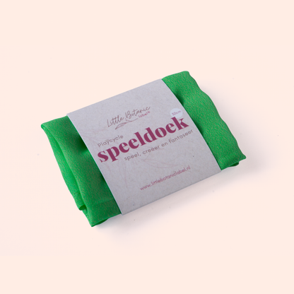 Playcycle speeldoek klein - 30cm - Felgroen