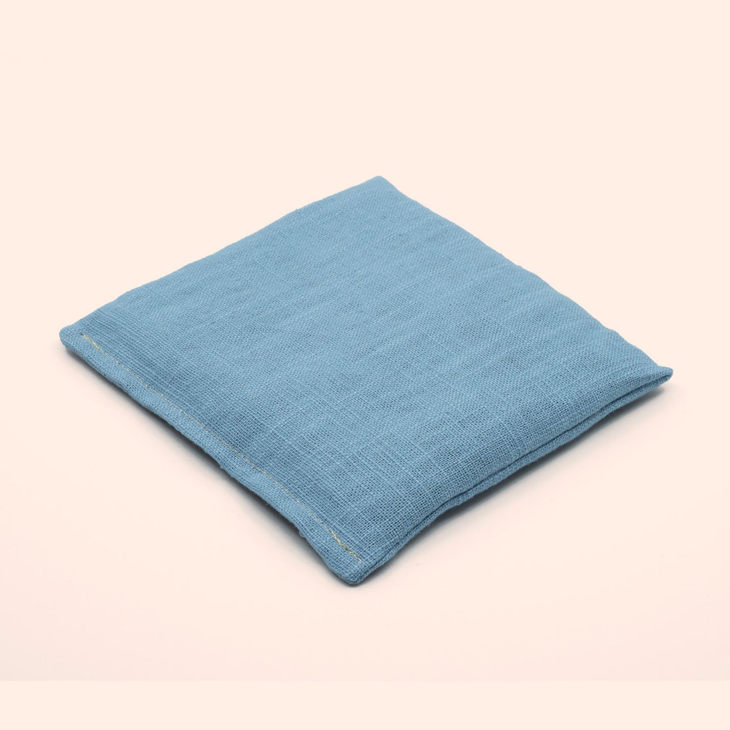 Stapelstein pittenzakje pastelblauw