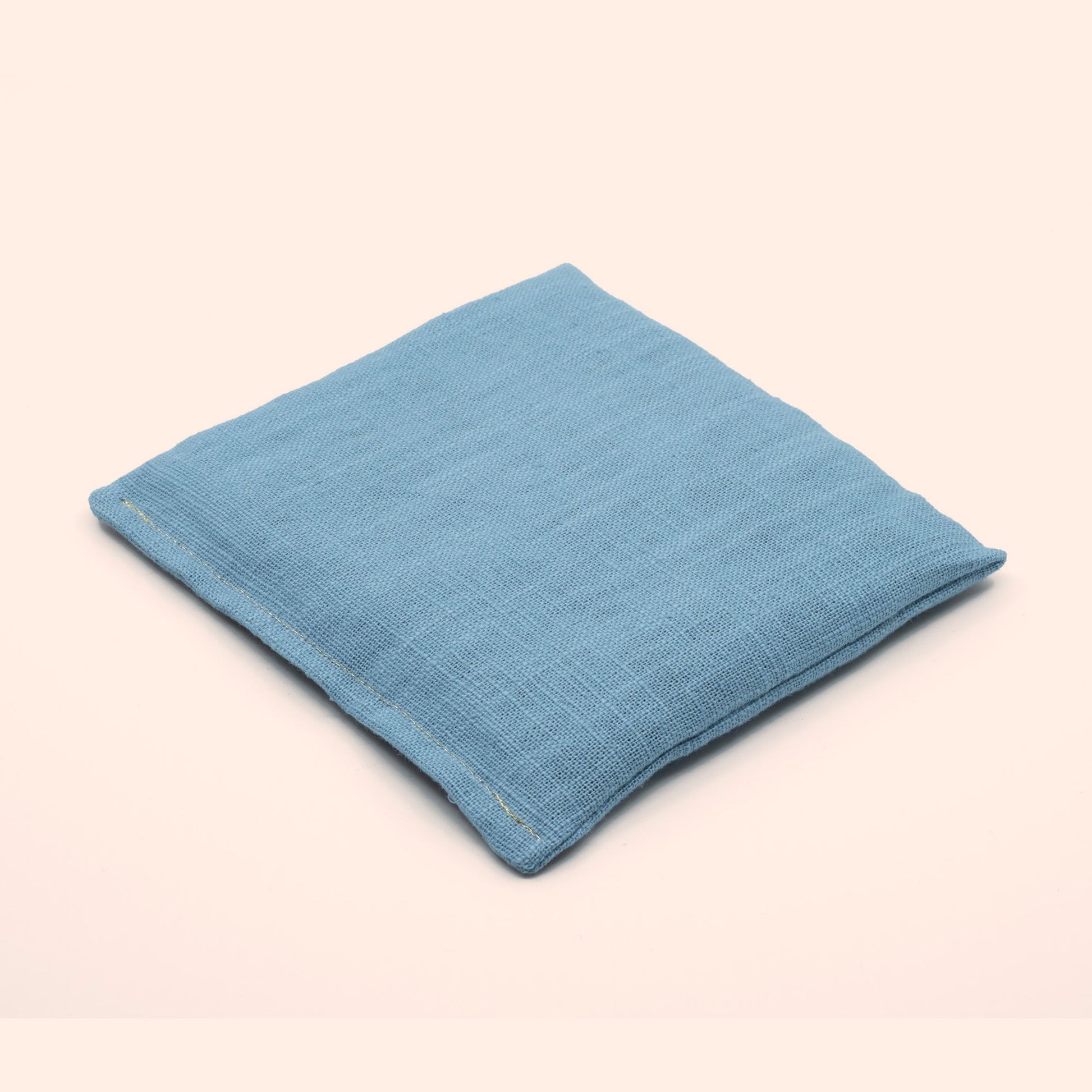 Stapelstein pittenzakje pastelblauw