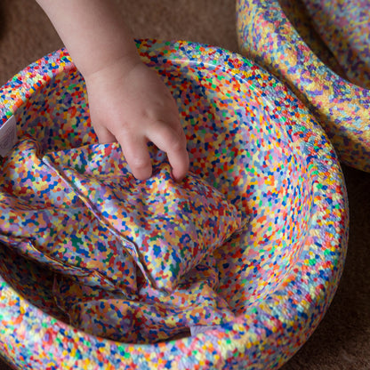 Stapelstein confetti pittenzakjes