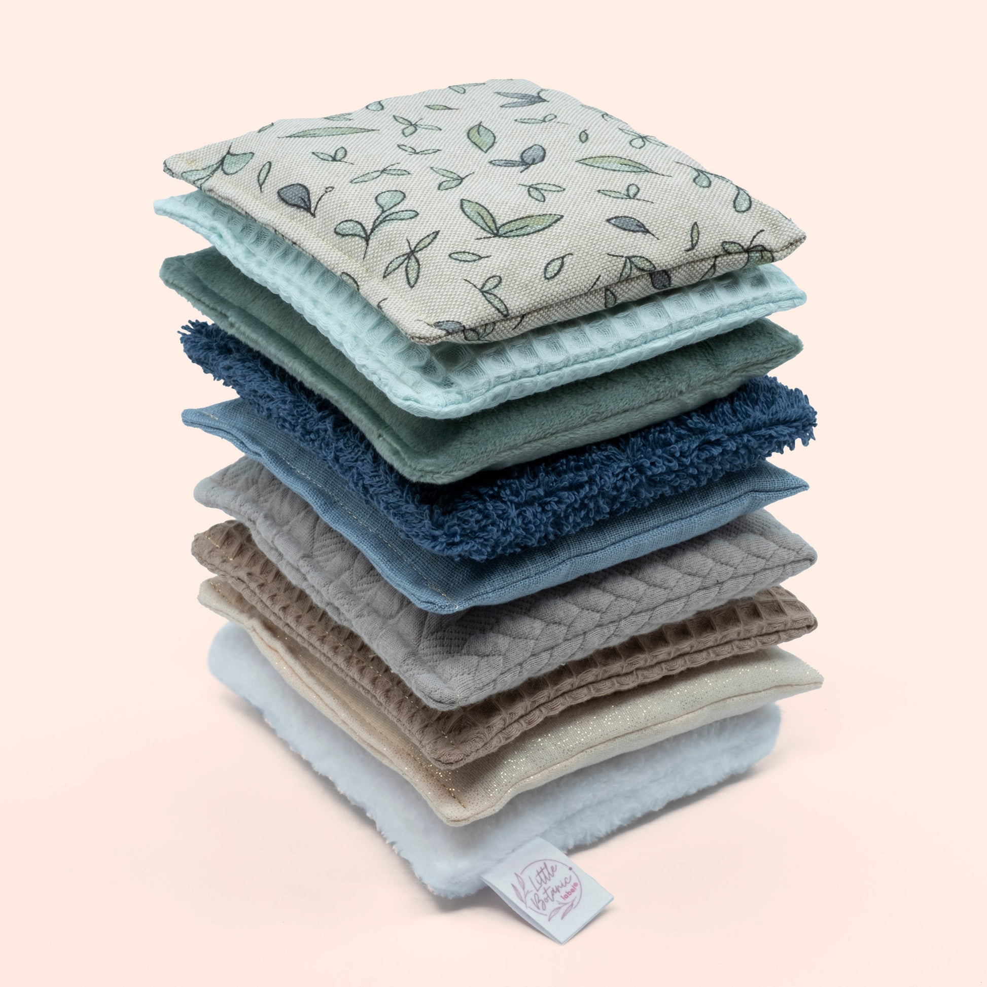 pittenzakjes duurzaam speelgoed blauw groen