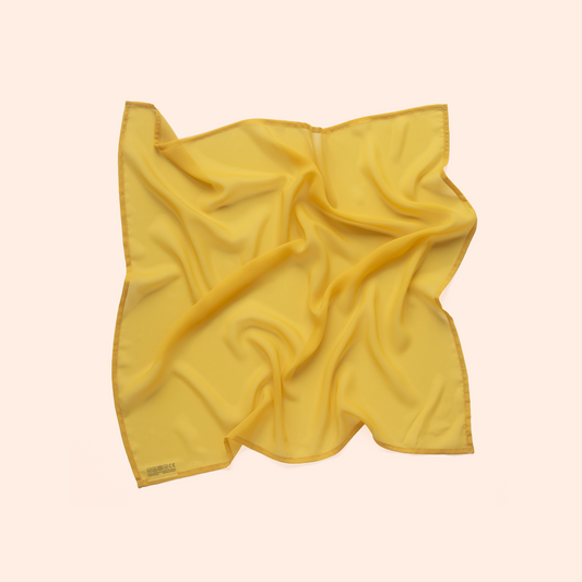 Duurzaam speelgoed, speeldoek medium geel