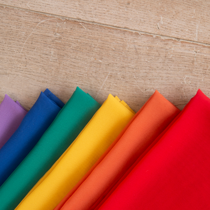 Playcycle speeldoeken regenboog set 6-delig 65cm