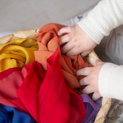 Playcycle speeldoeken pastel set 7-delig 30cm