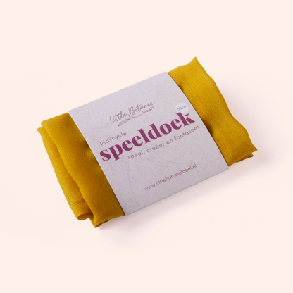 Playcycle speeldoek klein - 30cm - geel