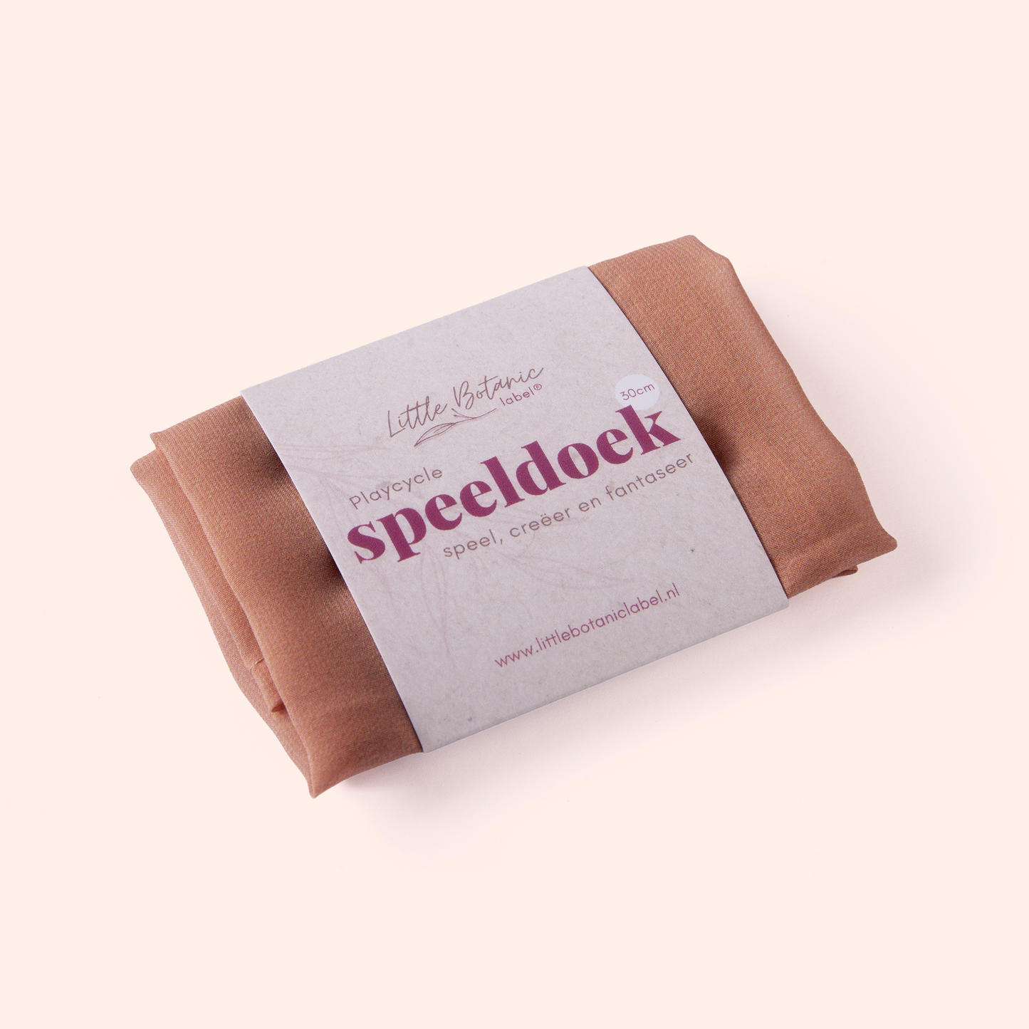 Playcycle play cloth small - 30cm - light orange