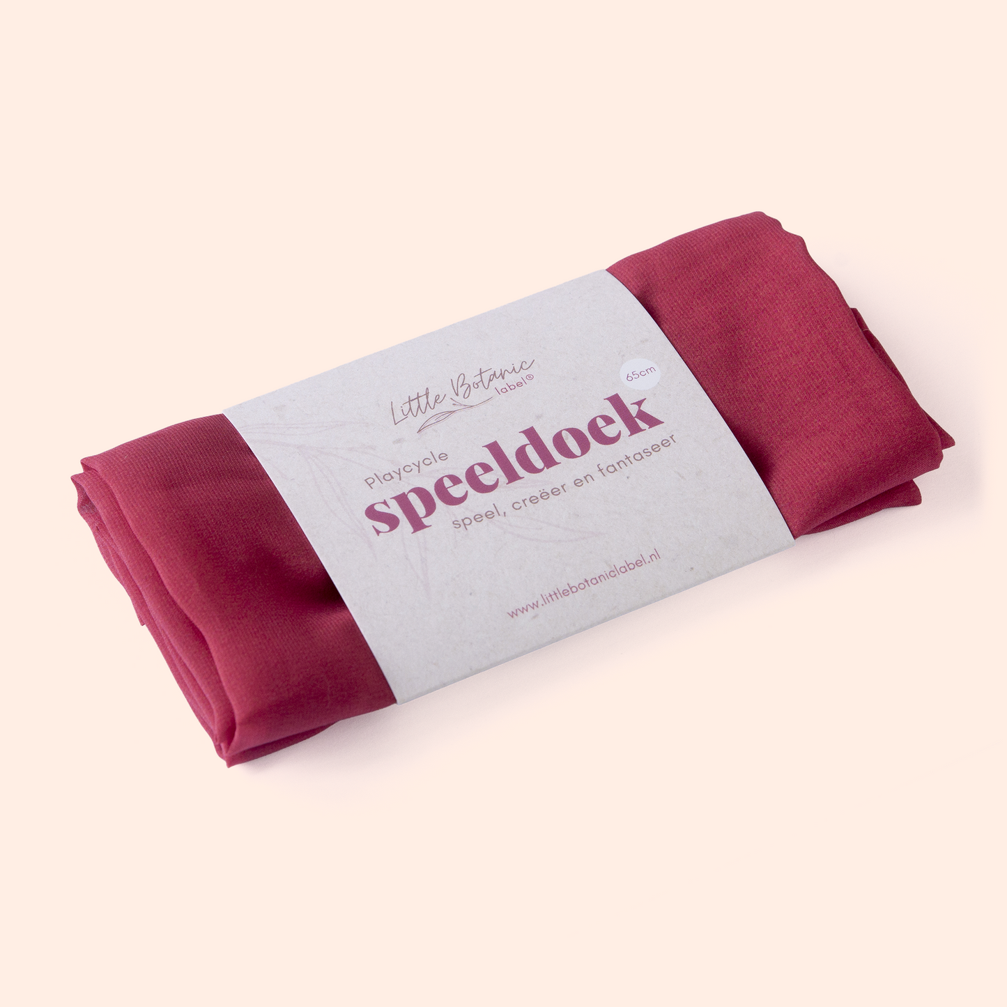 Playcycle speeldoek medium - 65cm - lichtrood