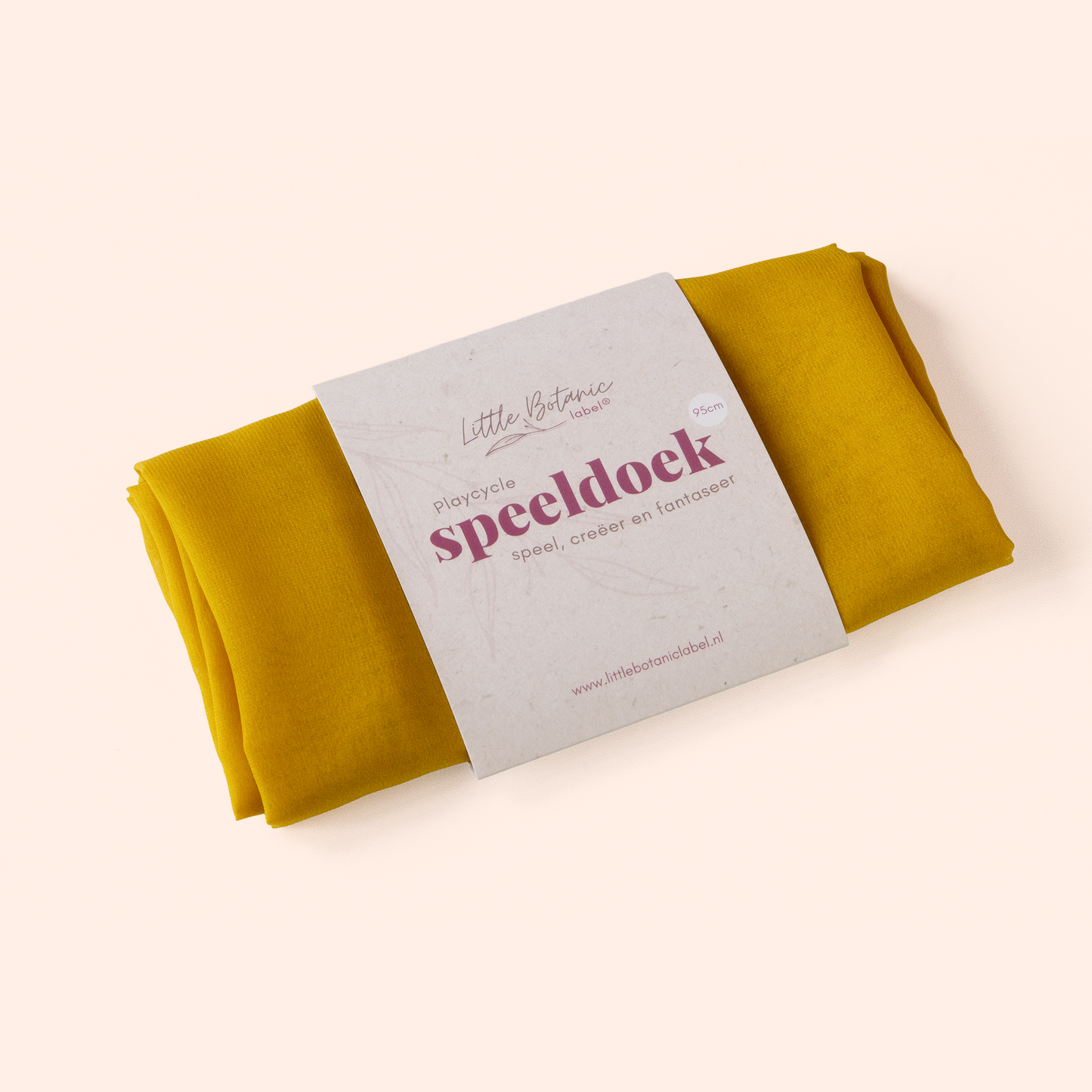 Playcycle speeldoek groot - 95cm -geel