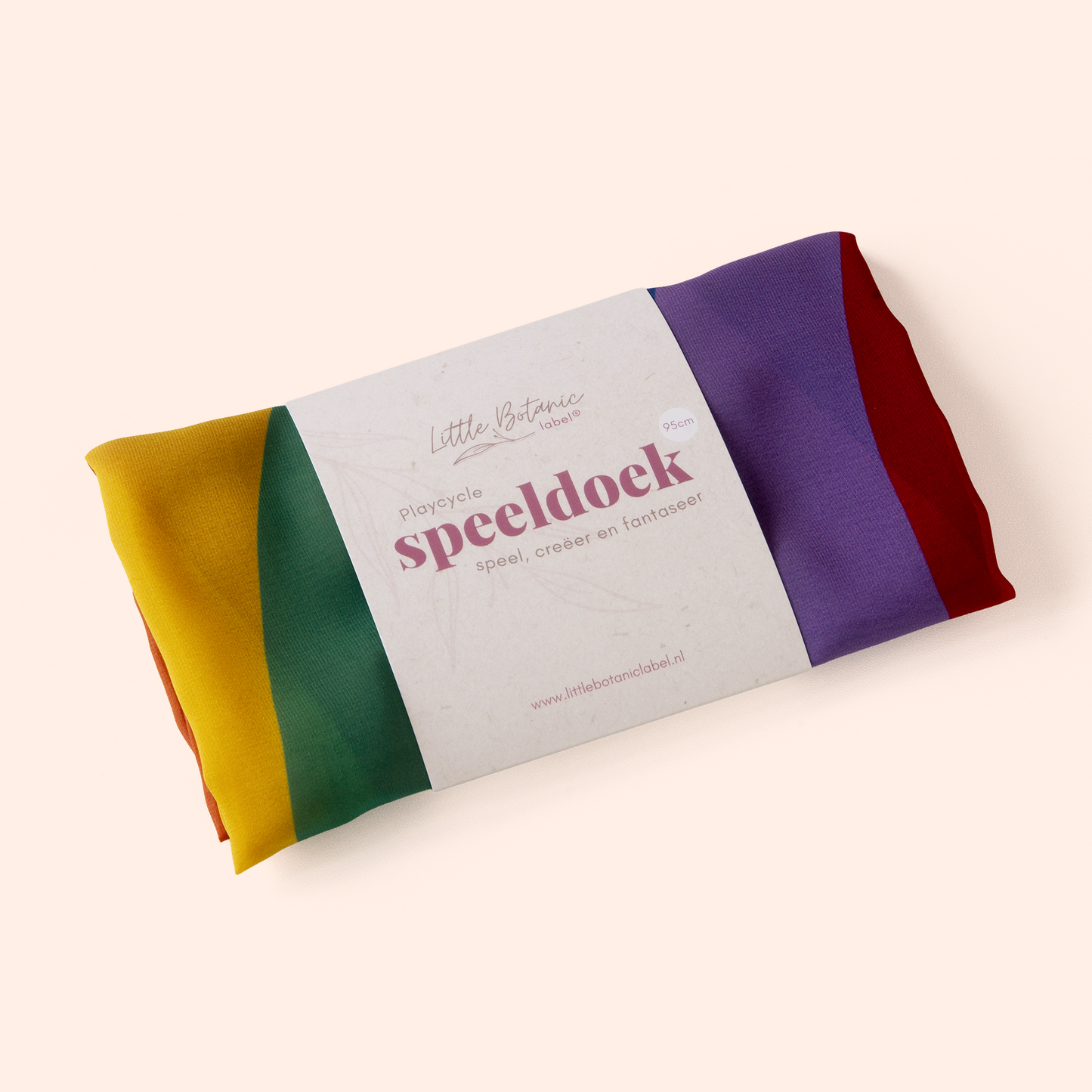 Playcycle speeldoek groot - 95cm - regenboog waves