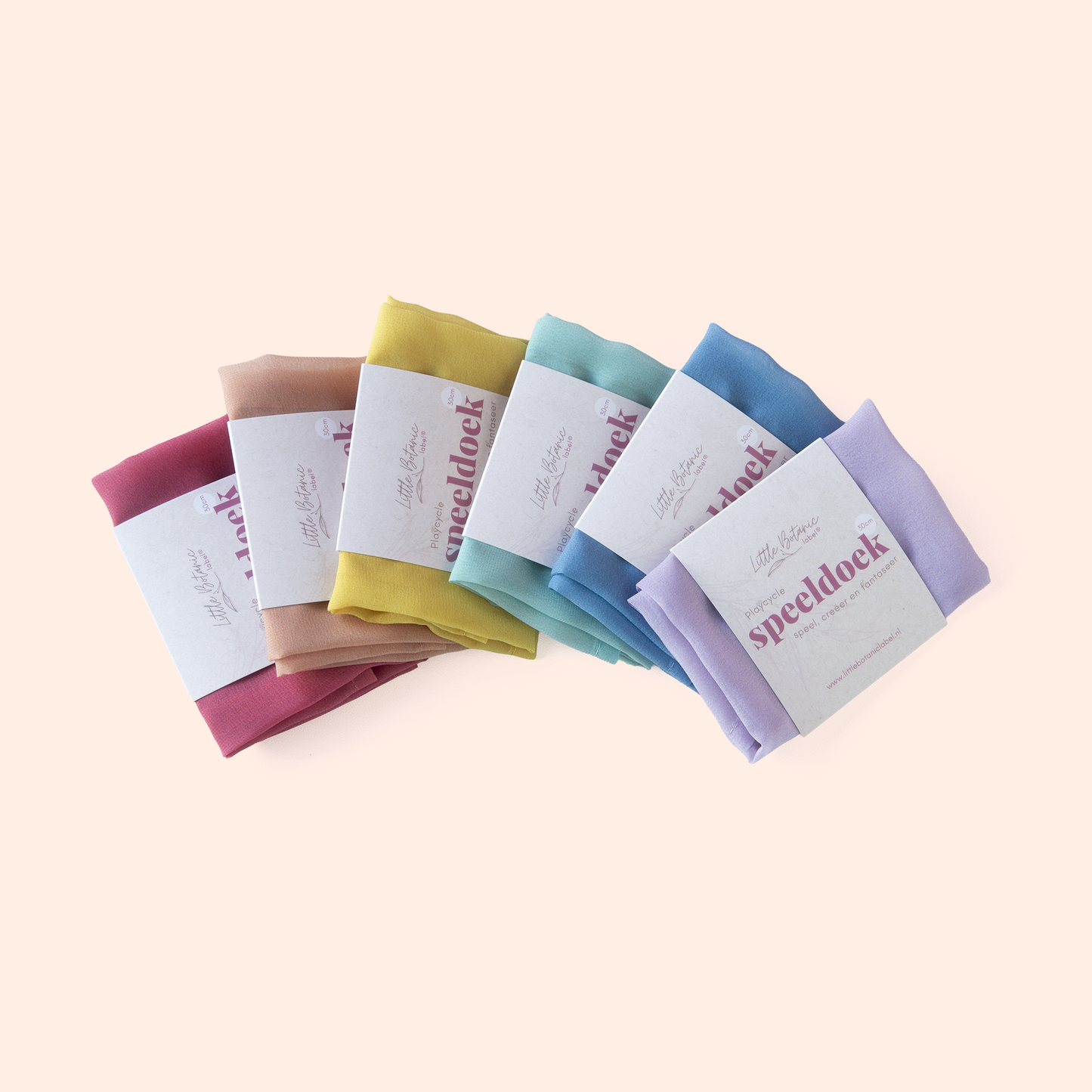 pastel speeldoeken set klein