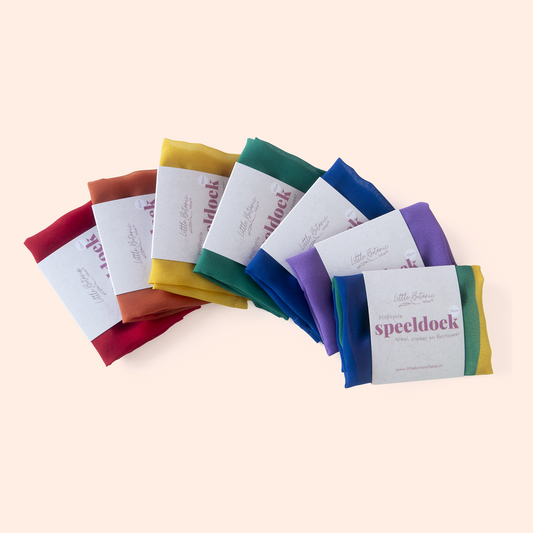 regenboog speeldoeken set klein