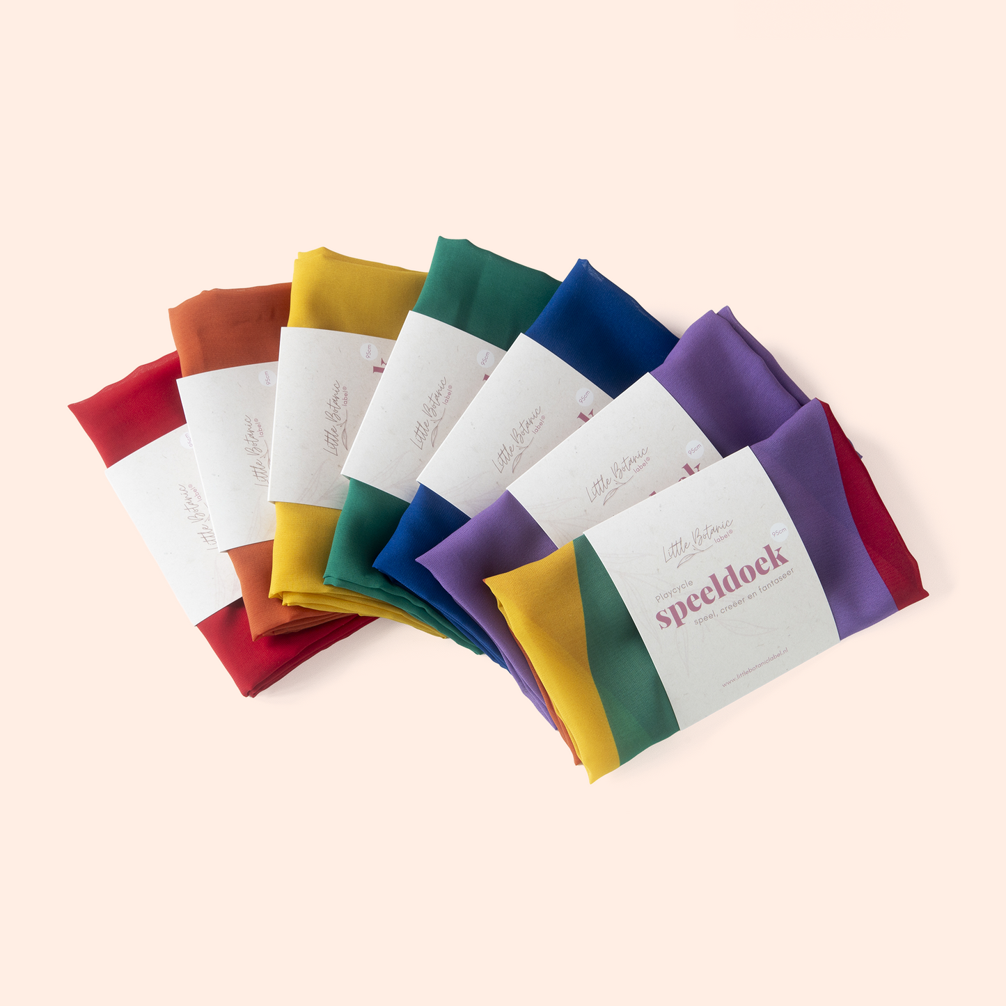 grote regenboog speeldoeken set