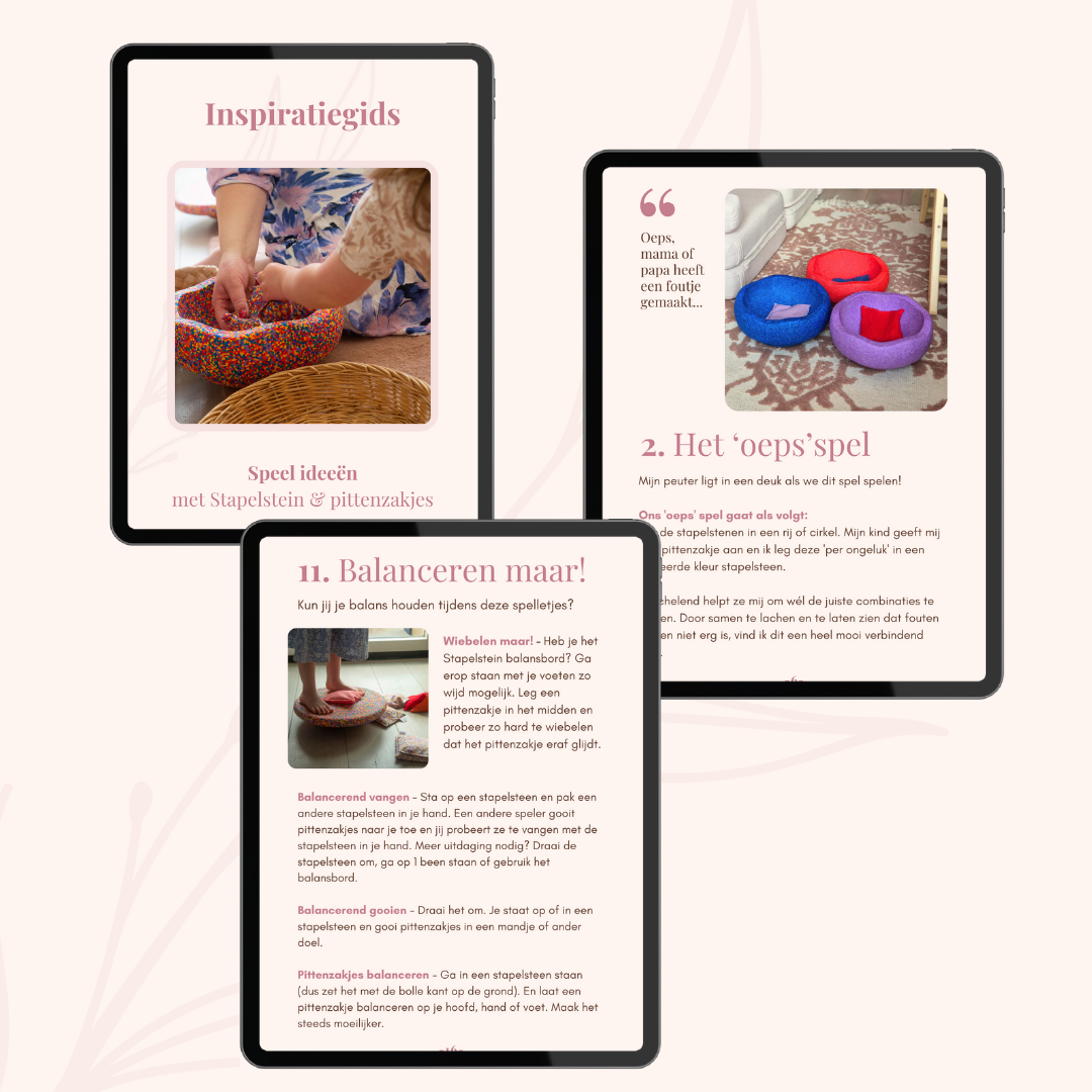 Play guide - Stapelstein &amp; beanbags (digital e-book)