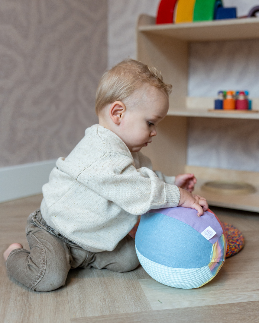 Sensorische Ballonbal set - Nature & Green Jeans