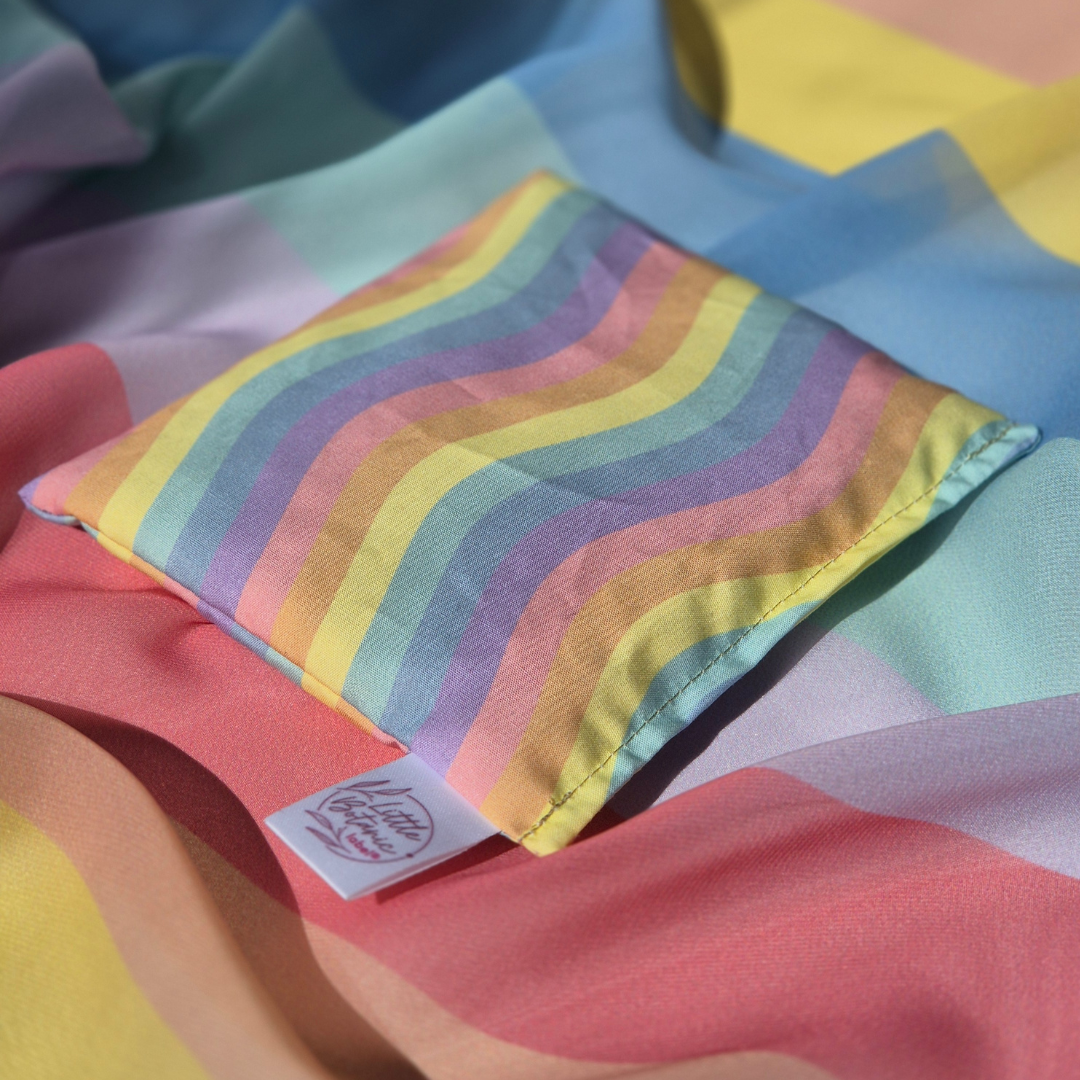 waves pittenzakje pastel