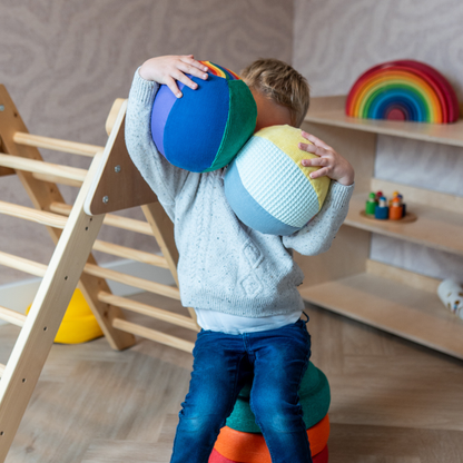 Open einde kleuter speelgoedset (4+ jaar) – Regenboog