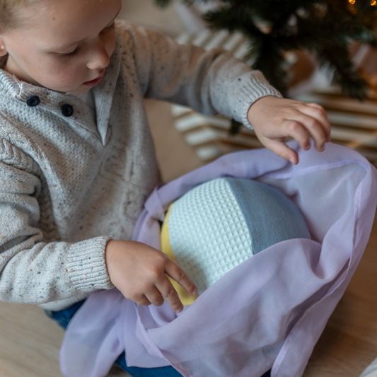 Playcycle speeldoeken regenboog set 8-delig 65cm