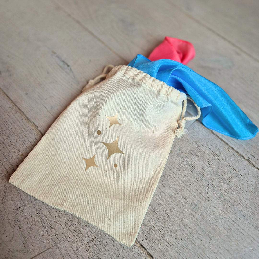 Eco-cotton storage bag - Twinkling stars
