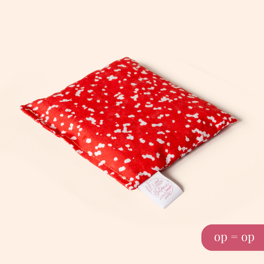 Kernel bag loose - Confetti Red + blush sprinkles - Christmas special